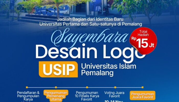 Tantangan untuk Kreator! Desain Logo USIP Berhadiah Total Rp15 Juta