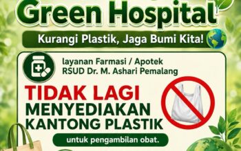 Setop Kantong Plastik! RSUD Dr. M. Ashari Pemalang Ubah Layanan Apotek Demi Lingkungan