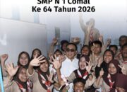 Nostalgia 46 Tahun, Plt Bupati Pemalang Bikin Heboh HUT SMPN 1 Comal!