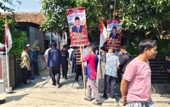 Gelora Sholawat Antar Panji Busono Rebut Tiket Pilkades Gintung
