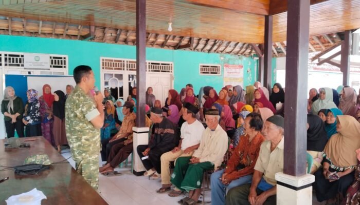 Musim Kemarau Datang, TNI Bergerak Sosialisasi Karhutla di Pemalang