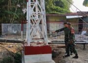 Jembatan Gantung Comal Hampir Rampung, Dandim Pemalang Turun Ke Lokasi