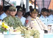 Lautan Seragam Hijau di Wujil, Mayjen Achiruddin Bakar Semangat 6.000 Satlinmas