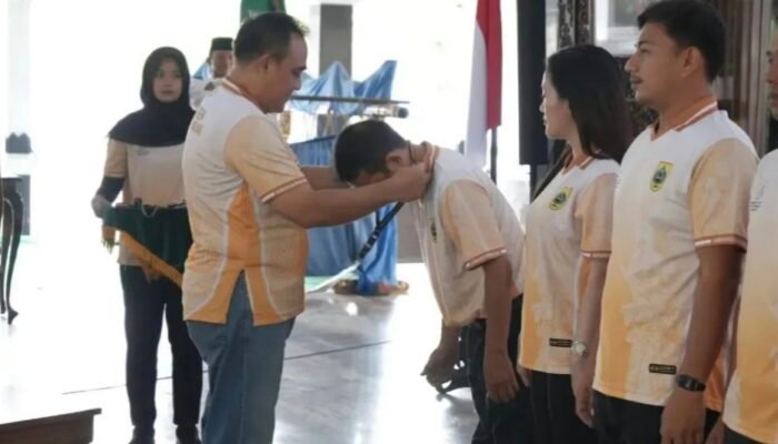 Plt Bupati Pemalang Nurkholes resmi melepas 133 atlet ke Porprov Jateng 2026