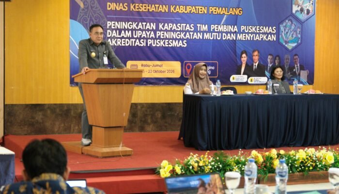Plt Bupati Pemalang Nurkholes Minta Petugas Puskesmas Senyum dan Ramah